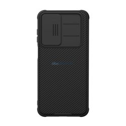   NILLKIN CAMSHIELD PRO silicon protector de telefon (rezistent la șocuri, protector de cameră, cu dungi) Negru Samsung Galaxy A26 5G (SM-A266)