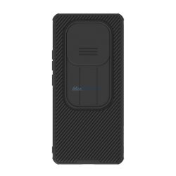   HUSĂ! - NILLKIN CAMSHIELD PRO silicon protector de telefon (rezistent la șocuri, protector de cameră, cu dungi) Negru Xiaomi Redmi Notă 14 Pro 5G