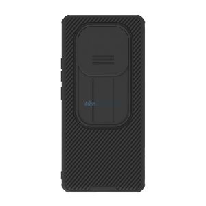 NILLKIN CAMSHIELD PRO silicon protector de telefon (rezistent la șocuri, protector de cameră, cu dungi) Negru Xiaomi Redmi Notă 14 Pro 5G