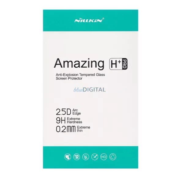 NILLKIN H+ PRO ecran protector de sticlă (2.5D, filtrare UV, ultra subțire, 0.2mm, 9H) pentru Samsung Galaxy S25 (SM-S931)