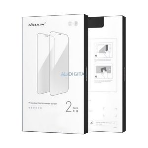 NILLKIN ecran protector film 2pcs (ecran complet, ultra subțire, 0.33mm) BLACK OnePlus 13 5G