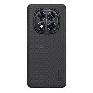NILLKIN SUPER FROSTED PRO MAGNETIC plastic protector de telefon (magnetic, rezistent la impact, cauciucat) Negru Xiaomi Redmi Notă 14 Pro Plus 5G