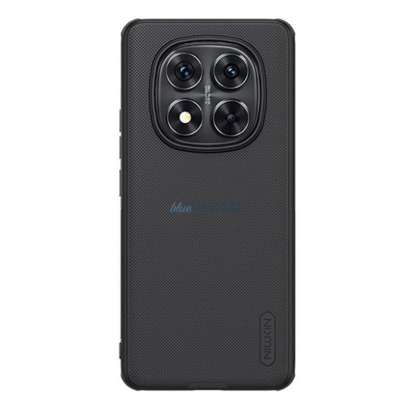NILLKIN SUPER FROSTED PRO plastic protector de telefon (rezistent la impact, cauciucat, suprafață aspră) Negru Xiaomi Redmi Notă 14 Pro Plus 5G