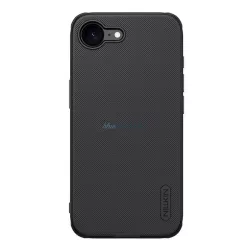  HUSĂ! - NILLKIN SUPER FROSTED PRO plastic protector de telefon (rezistent la impact, cauciucat, suprafață aspră) Negru Apple iPhone 16e