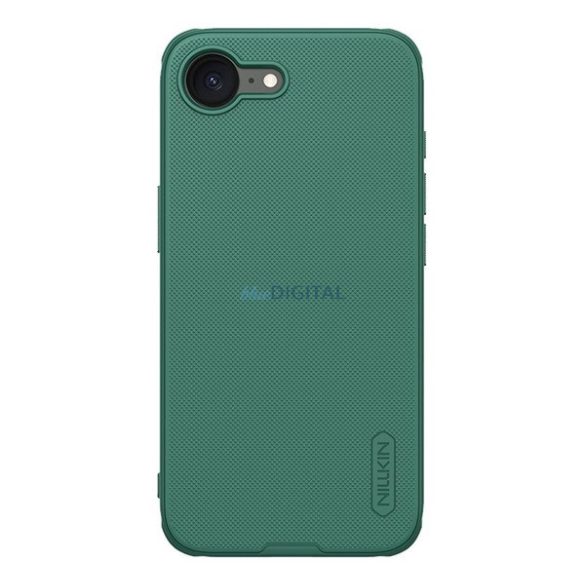 NILLKIN SUPER FROSTED PRO plastic protector de telefon (rezistent la impact, cauciucat, suprafață aspră) CUTTING TEXT pentru Apple iPhone 16e