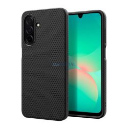   SPIGEN LIQUID AIR silicon telefon protector (rezistent la șocuri, bubble heel, diamant) Negru Samsung Galaxy A26 5G (SM-A266)