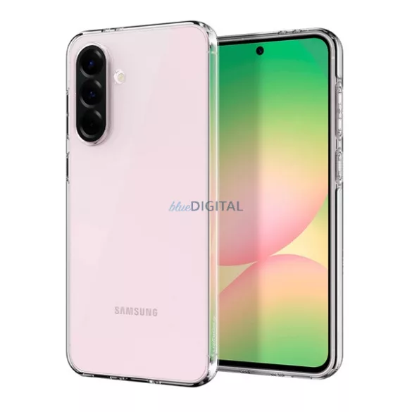 HUSĂ! - SPIGEN LIQUID CRYSTAL silicon telefon protector (rezistență la impact, bubble heel) pentru Samsung Galaxy A56 5G (SM-A566)
