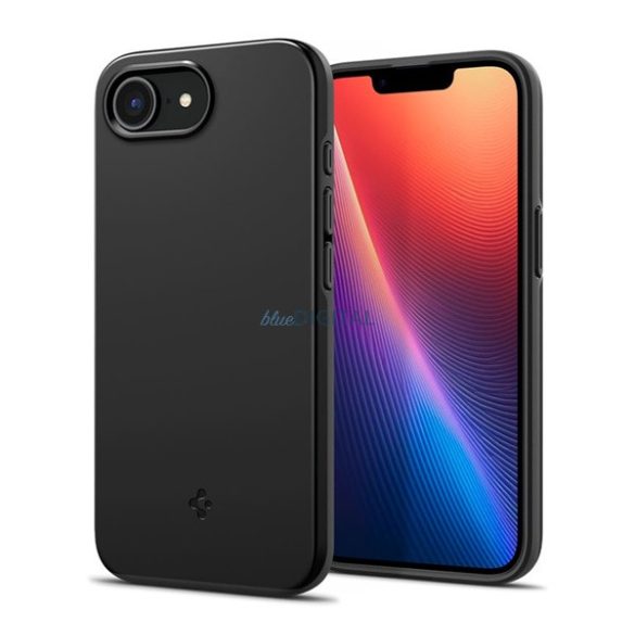 SPIGEN THIN FIT MAGSAFE plastic protector de telefon (mat, ultra-subțire, protector de cameră, MagSafe) Negru Apple iPhone 16e