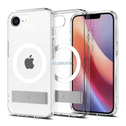   HUSĂ! - SPIGEN ULTRA HYBRID S plastic protector de telefon (rezistent la șocuri, bubble cadru, suport, MagSafe) pentru Apple iPhone 16e