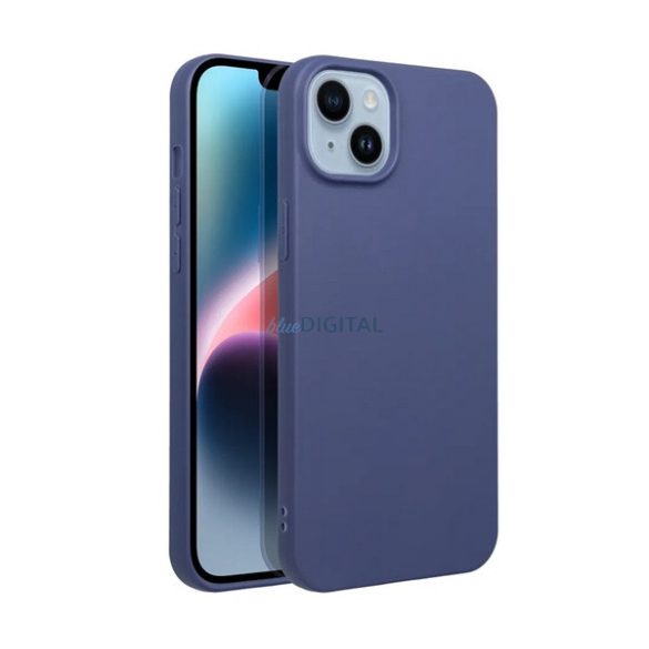 Protecție siliconică pentru telefon (mată) BUTTON albastru Honor Magic7 Lite
