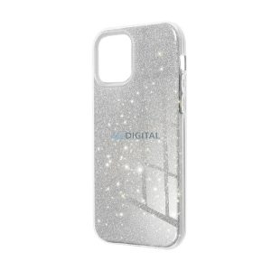 Silicon protector de telefon (interior din plastic, spate lucios) Argintiu Apple iPhone 16e