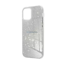   HUSĂ! - Silicon protector de telefon (interior din plastic, spate lucios) Argintiu Xiaomi Redmi Notă 14 Pro 4G