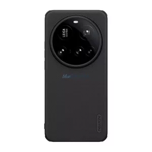HUSĂ! - NILLKIN SUPER FROSTED PRO plastic protector de telefon (rezistent la impact, cauciucat, suprafață aspră) Negru Xiaomi 15 Ultra