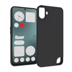   HUSĂ! - Silicon protector de telefon (mat) Negru Nimic CMF Phone 1