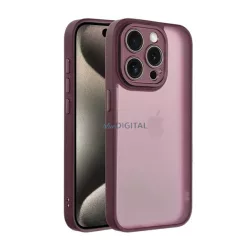   HUSĂ! - Silicon protector de telefon (rezistent la șocuri, spate acrilic, protector de cameră) Violet Xiaomi Redmi Notă 14 Pro 4G