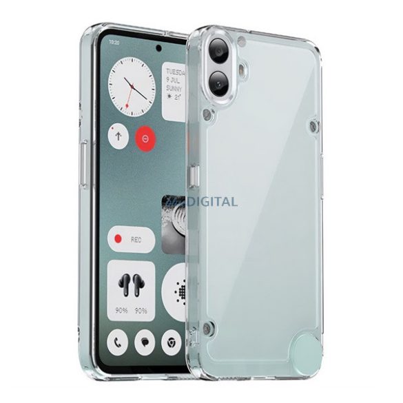 Silicon protector de telefon (rezistență la impact, spate transparent) TRANSFER Nimic CMF Phone 1