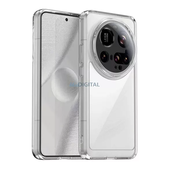HUSĂ! - Silicon protector de telefon (rezistent la șocuri, spate transparent) pentru Xiaomi 15 Ultra
