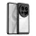 HUSĂ! - Silicon protector de telefon (rezistent la șocuri, spate transparent) Negru Xiaomi 15 Ultra