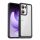Silicon protector de telefon (rezistent la șocuri, spate transparent) Negru Oppo Reno 13 Pro Silicon protector de telefon (rezistent la șocuri, spate transparent) Negru Oppo Reno 13 Pro