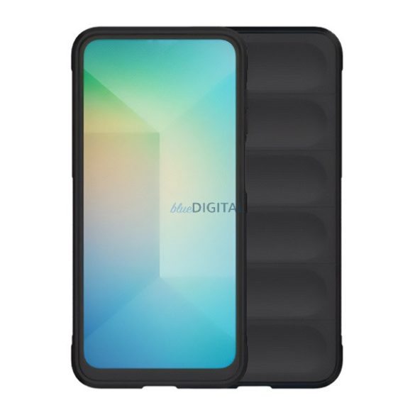 Silicon protector de telefon (rezistent la șocuri, protector de cameră, 3D) Negru Xiaomi 15
