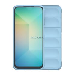   HUSĂ! - Silicon protector de telefon (rezistent la șocuri, protecția camerei, 3D) BRIGHT BLUE Xiaomi 15