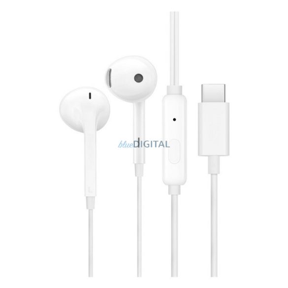 ONEPLUS Căști stereo (Type-C, microfon, buton de înregistrare) ALB