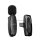 DEVIA KINTONE microfon bluetooth (Tip-C, LAVALIER clip-on) NEGRU