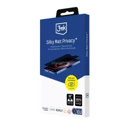   3MK SILKY MATT PRIVACY ecran protector de film (mat, anti-orbire, caz-friendly, anti-orbire) pentru Xiaomi Redmi Notă 14 Pro Plus 5G