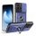 Protector de telefon din silicon Defender (rezistent la șocuri, inel de reținere, protector de cameră) BLUE Honor X8c