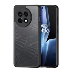   HUSĂ! - DUX DUCIS AIMO silicon protector de telefon (rezistent la șocuri, protector de cameră, mat, val) NEGRU OnePlus 13R 5G