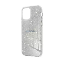  HUSĂ! - Silicon protector de telefon (interior din plastic, spate lucios) Argintiu Xiaomi Redmi Notă 14 5G