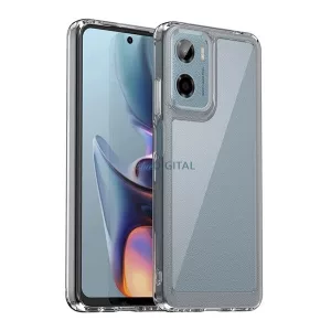 HUSĂ! - Silicon protector de telefon (rezistent la șocuri, spate transparent) pentru Motorola Moto G05 (XT2523)