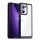 Silicon protector de telefon (rezistent la șocuri, spate transparent) Negru Oppo Reno 13 F 5G Silicon protector de telefon (rezistent la șocuri, spate transparent) Negru Oppo Reno 13 F 5G
