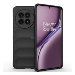   HUSĂ! - Silicon protector de telefon (rezistent la șocuri, protecția camerei, 3D) Negru OnePlus 13R 5G