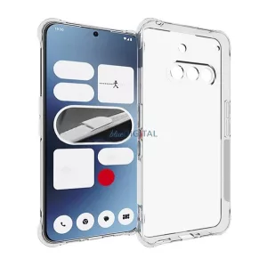 HUSĂ! - Silicon protector de telefon (rezistenta la impact, colț hover) TRANSFER Nimic Telefon (3a)