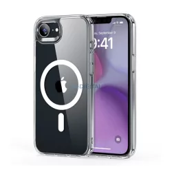   HUSĂ! - ESR CLASSIC HYBRID silicon protector de telefon (rezistent la impact, bubble heel, MagSafe) pentru Apple iPhone 16e