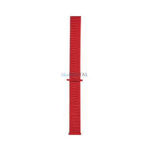 DEVIA DELUXE SPORT3 Curea (dimensiune personalizată, mare, textilă, reglabilă) Roșu Apple Watch Series 5 44mm, Watch Series 4 44mm, Watch Series 3 42mm