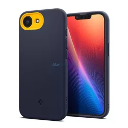   HUSĂ! - SPIGEN NANO POP Silicone Phone Protector (Camera Protector, MagSafe) BLUE Apple iPhone 16e