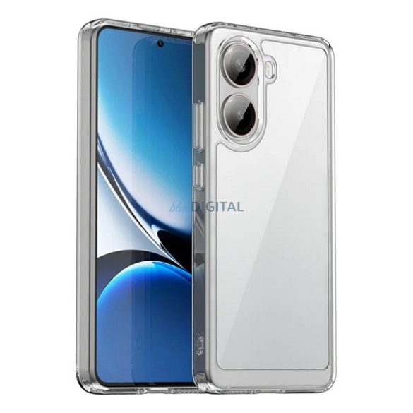 Silicon protector de telefon (rezistent la șocuri, spate transparent) pentru Xiaomi Poco X7 Pro