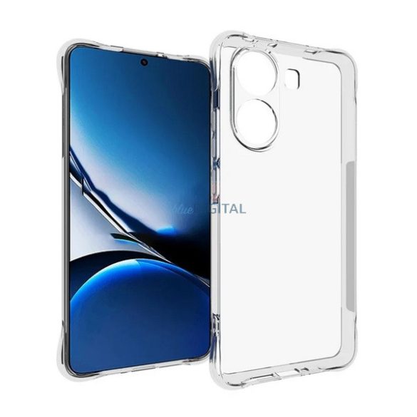 Silicon protector de telefon (rezistent la șocuri, hover colț) pentru Xiaomi Poco X7 Pro