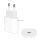 Încărcător APPLE AC Type-C (20W, încărcător rapid PD, succesor MUVV3ZM/A și MHJE3ZM/A) ALB