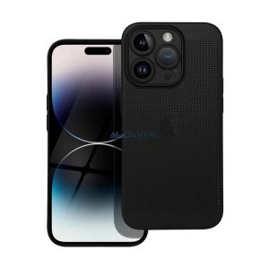 Capac de plastic pentru telefon (respirabil, perforat, protector de cameră) Negru Xiaomi Redmi Notă 14 Pro Plus 5G
