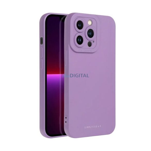 ROAR LUNA silicon protector de telefon (ultra-subțire, mat, protecția camerei, wireless) Violet Apple iPhone 16e