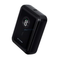   BLITZWOLF BW-P21 Încărcător de urgență tip C (10000mAh, 22.5W, 3A, încărcător rapid PD, indicator LED) NEGRU