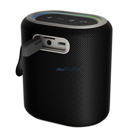 BLITZWOLF BW-WA8 difuzor portabil bluetooth (v5.3, 1800mAh, 10W, RGB) NEGRU