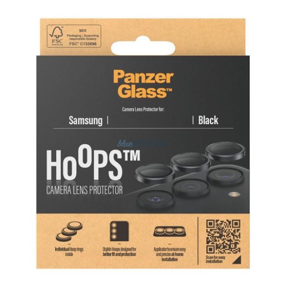 Sticlă de protecție a camerei PANZERGLASS HOOPS (9H) pentru Samsung Galaxy A56 5G (SM-A566)