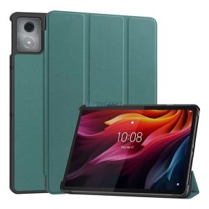 Carcasă Standing, efect piele (active FLIP, deschidere laterală, TRIFOLD, suport desktop) FOLDING Lenovo Tab K11 Plus (TB352)