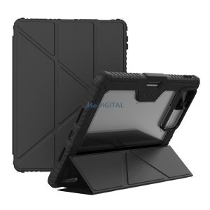 NILLKIN BUMPER PRO silicon telefon protector (activ FLIP, rezistent la șocuri, desktop) BLACK Xiaomi Pad 7 Pro, Pad 7