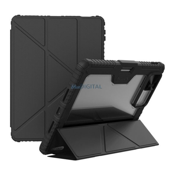 NILLKIN BUMPER PRO silicon telefon protector (activ FLIP, rezistent la șocuri, desktop) BLACK Xiaomi Pad 7 Pro, Pad 7