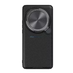   HUSĂ! - NILLKIN CAMSHIELD PROP silicon protector de telefon (rezistent la șocuri, protector de cameră, protector spate, cu dungi) Negru Xiaomi 15 Ultra